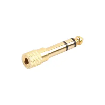 6,35 mm Plug de sex Masculin Feminin De 3,5 mm Conector pentru Căști Amplificator Audio Adaptor Microfon AUX 6.3 3.5 Mm Converter