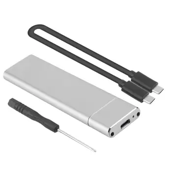 6Gbps Externe Cabina de Caz USB 3.1 Tip-C Pentru M. 2 unitati solid state SSD Cabina de Hard Disk Cutie Pentru M2 SSD SATA USB 3.1 2260/2280