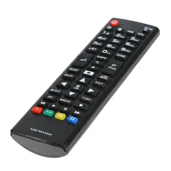 ABS 433MHz Inteligent fără Fir Control de la Distanță de Televiziune TV Înlocuitor pentru LG AKB74915324 LED-uri TV LCD Negru Negru Portabil