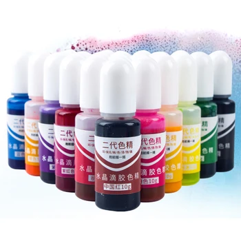 Adeziv Special Toner Rășină Colorant Set 24 Culori de Cerneală de Alcool de Difuzie Rășină Pigment Kit Lichid Colorant Colorant DIY Arta