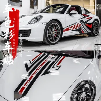 Autocolante auto PENTRU Porsche 911 corpul exterior decor personalizate personalizate sport decalcomanii