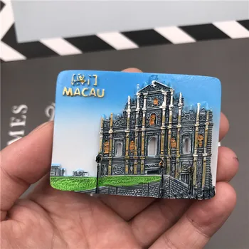BABELEMI Magnet de Frigider de Suveniruri India Taj Mahal China Shanghai Macao Italia Turnul din Pisa Frigider Magnetice, Autocolant