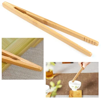 Bambus Clește Prăjitor De Pâine Clește Pentru Gătit Pâine Prăjită Muraturi Ceai Bambus Bucătărie Clește