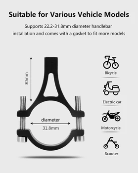 Bicicleta cu Suport pentru Telefon de Montare Biciclete MTB Ghidon Motocicleta Pentru IPhone Universal din Aluminiu Telefonul Mobil Suport de Biciclete de Munte