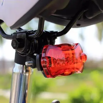 Biciclete Biciclete Ciclism 5 Spate Cu Led-Uri Din Spate De Siguranță Flash De Lumină Lampă De Culoare Roșie, Cu Montare Amintind De Siguranță La Modă Dotari 2021 Fierbinte