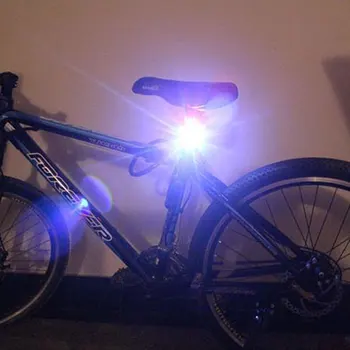Biciclete Biciclete Ciclism Super Cald Luminos LED Rosu Intermitent Lumina din Spate 3 Moduri Impermeabil de Siguranță Lampa spate Accesorii pentru Biciclete