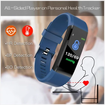 Bratara Inima Rata de Tensiunii Arteriale Smart Band Smartband Fitness Tracker Bluetooth-compatibil Bratara pentru fitbits Ceas Inteligent
