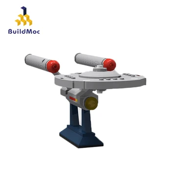Buildmoc 12916 Star Trek-Seria Nava Jucării NCC-1701 Enterprise D Blocada Set de Învățământ Blocuri de Constructii pentru Copii Cadouri