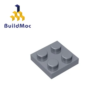 BuildMOC Compatibil Cu Asamblează Particule Placa 3022 2x2 Pentru Construirea de Blocuri de Piese de BRICOLAJ de Învățământ Clasic de Brand cadou Jucarii