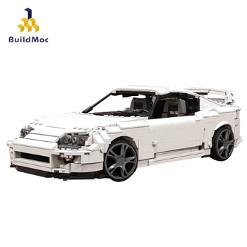 Buildmoc Creator Expert Tehnic Auto MOC-31841 Toyo Supra Drum Vehiles Viteza Campion de Curse Oraș Blocuri Jucarii Copil Cadou