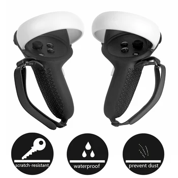 Capacul de protecție Maneca Pentru Oculus Quest 2 VR Controler Tactil de Acoperire de Înaltă calitate rezistent la apa Protector Caz Silicon Mâner