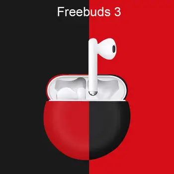 Cască Caz Pentru Huawei Freebuds 3 Caz Shookproof Capac De Protecție Cârlig 8 Culori Caz Silicon Pentru Huawei Freebuds 3 Caz