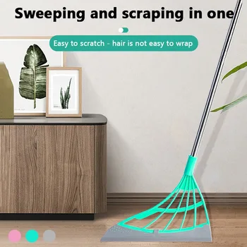 Cauciuc Mătură Mână Sweeper Matura Pentru Covor De Bucătărie Se Spală Wiper Racletă Pentru Curățarea Podelelor Perii Windows Racleta Par De Animale De Companie Matura