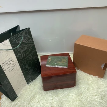 Ceas cutie de upgrade de la versiunea Originală cutie acte cadou cutie de lemn Galben mens ceasuri ceas de ceas cutii