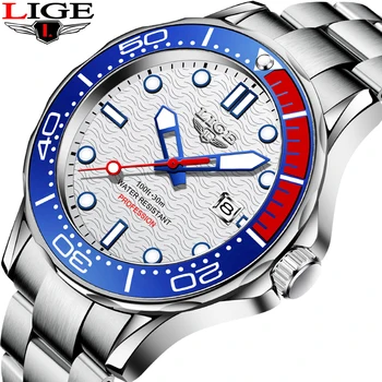 Ceasuri Pentru Barbati Warterproof Sport Mens Watch LIGE Brand de Top Ceas de Lux de sex Masculin de Afaceri Cuarț Ceas de mână Relogio Masculino 2021