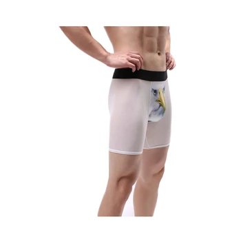 Chiloți pentru Bărbați Boxeri Lenjerie de corp Lung de Gheață Matasoasa 3D de Imprimare Om Plus Dimensiune pantaloni Scurți Boxer Respirabil pantaloni Scurți Mens Boxeri Chiloți Hombres