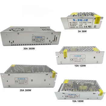 Comutare de Alimentare Transformator AC 110V 220V-DC 5V 12V 24V 48V Sursă de Alimentare Adaptor Pentru Benzi cu Led-uri lumini