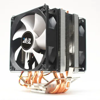 Cooler CPU 4 Cupru Pur Heat-Pipe-Turnuri de Răcire Sistemul de Răcire 3PIN 9cm CPU Racire Ventilator Radiator pentru AMD INTEL 2011 X79 X99