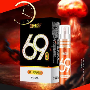 CQ 69 spray Dragoste Întârziere Spray pentru Bărbați Uz Extern Anti Ejaculare precoce Prelungi durata de 60 de Minute penis de extindere pastile 5ML