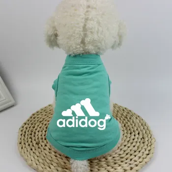 Câine Haine de Vară de Companie Tricou Câine Mare Designer Veste pentru Chihuahua Bulldog francez de Moda Catelus Câine Față de Primăvară Costum