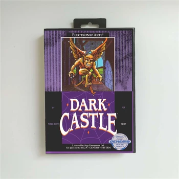Dark Castle - statele UNITE ale americii se Acoperă Cu Cutie de vânzare cu Amănuntul de 16 Biți MD Carte de Joc pentru Sega Megadrive Geneza Consolă de jocuri Video