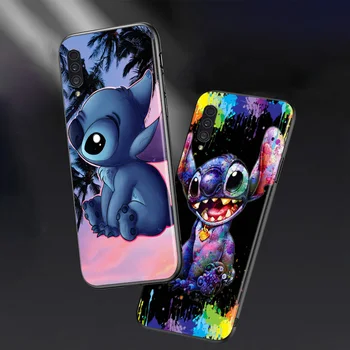 Disney Animație de Desene animate Lilo Stitch pentru Samsung Galaxy A90 5G A80 A70S A60 A50S A30S A20E A20S M02 Moale TPU Caz Telefon din Silicon