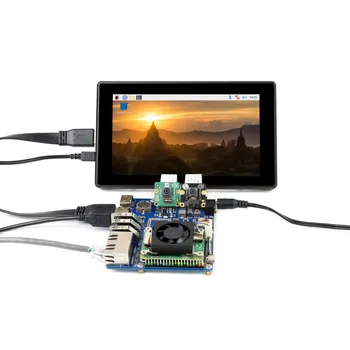 Dual Gigabit Ethernet Bază de Bord pentru Raspberry Pi CM4 Calcula Modulul 4, ETH/CSI/DSI/RTC/HDMI/Micro SD/USB Interface
