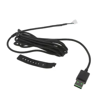 Durabil Nailon Împletite Linie Mouse USB Înlocuirea Cablului de Sârmă Pentru Razer DeathAdder Elite Mouse de Gaming cu Fir