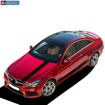 Ediția 1 AMG Capota Masina Decal Dungi Laterale Fusta Autocolant Pentru Mercedes Benz E Class W212 S212 A207 C207 E63 E250 E300 Accesorii