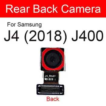 Fata & Spate Camera Principală Cablu Flex Pentru Samsung Galaxy J4 J6 2018 J400 J600 Spate Mare Samll Camera De Reparare Piese De Schimb
