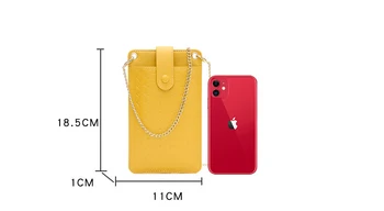 Femei PU piele pungă de umăr geanta mini simplă monedă pungă telefon mobil sac catarama diagonală sac geantă de mână sac mic cadou frumos