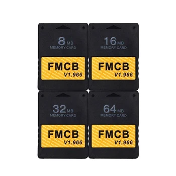 Free McBoot v1.966 8MB / 16MB / 32MB / 64MB Card de Memorie pentru PS2 FMCB versiune 1.966