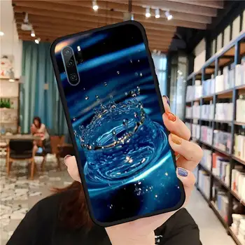 Frumos artistic picături de apă în Cazul în care Telefonul Pentru Huawei honor Amice P 9 10 20 30 40 Pro 10i 7 8 x Lite nova 5t Silicon Moale Funda