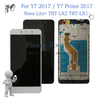Full DIsplay LCD + Touch Screen Digitizer Asamblare + Frame Cover Pentru Huawei Y7 2017 / Y7 Prim-2017 TRT-LX2 / Nova Lite+ TRT-LX1