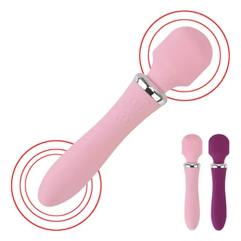 G Spot dildo Vibrator Vaginal Masaj Stimulator Clitoris Baghetă Magică AV Vibrator Dual Motors Vibratoare Jucarii Sexuale pentru Femei