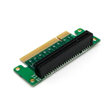 H1111Z PCI-E PCI Express 8X 90 de Grade Adaptor Riser Card Pentru 1U Caz de Calculator Șasiu PC Converter Card de Expansiune Componente NOI
