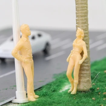 HO N Model la Scară Tren in Miniatura Figura de Oameni Pentru Construirea Peisaj Feroviar Peisaj Layout