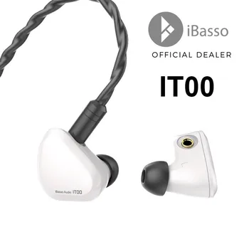 IBasso IT00 Cască febra in-ear dual-camera se deplasează bobina de grafen de 3,5 mm Mufă Căști Dinamice Monitor 2 Pin 0.78 mm vs xiaomi kz