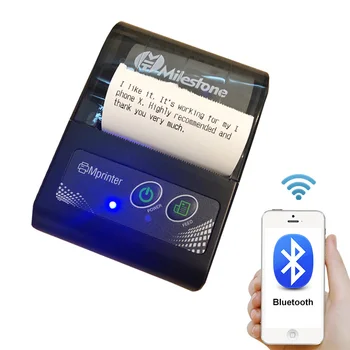 Imprimanta termica Portabila Wireless, Bluetooth Primirea Mini Handheld Imprimantă Primire pentru Android iOS Windows 58MM bilet impresoras