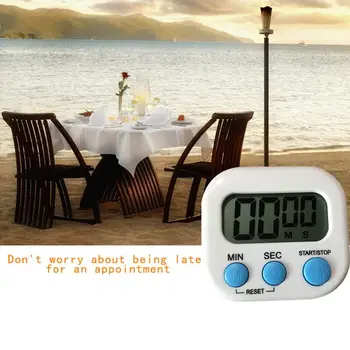 LCD Display Acasă Timer Bucătărie Pătrat de Copt, Gătit Conta Alarmă Cronometru Somn Instrumente de Bucătărie Gadget-uri