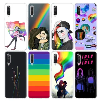 Lesbiene Gay LGBT Pride Curcubeu Telefon Caz Pentru Xiaomi Redmi Note 10 9 9 8 8T 7 6 5 6A 7A 8A 9A 9C K20 K30 Pro Lite Acoperi Coque