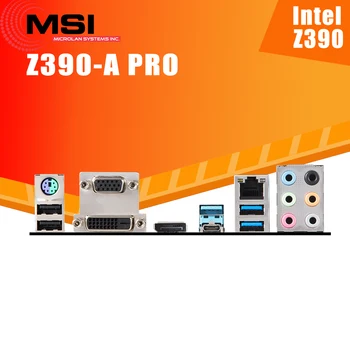 LGA 1151 MSI Z390-O PRO Placa de baza i9/i7/i5/i3 64GB DDR4 4400MHz M. 2 Display Port Desktop Z390 Placa-Mama 1151, ATX Utilizate Z390