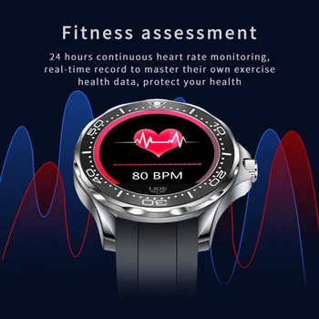 LIGE 2021 Nou Ceas Inteligent Bărbați Moda Sport Rata de Inima tensiunea de Somn Tracker de Fitness Smartwatch Pedometru SmartWatch Bărbați