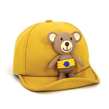 Little Bear a Soft-edge Capac Copii de Primăvară și de Toamnă în aer liber de Agrement Copil Pălărie de Soare de Vânzare cele mai Bune