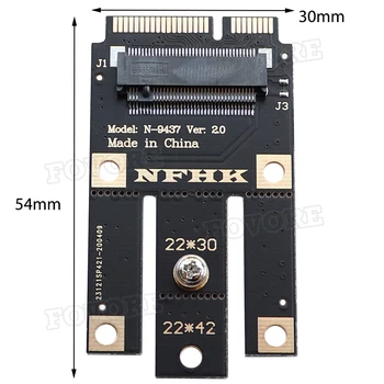 M2 mini PCIe Adaptorul mini-PCI express M2 M. 2 unitati solid state O tasta E pentru modulul wireless Adaptor Pentru Wifi, Bluetooth, Card Wireless