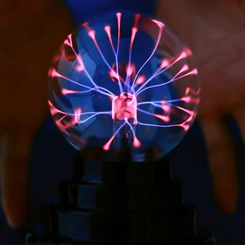 Magic Plasma Ball Minge De Cristal Atmosferă De Lumină De Noapte Sfera Lampă De Masă Sensibile La Atingere Pentru Copii De Crăciun, Copiii Cadou Lampă De Sticlă