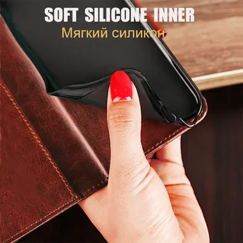 Magnetic din Piele de Caz pentru Sharp Aquos S2 S3 Mini Aquos C10 Lux Wallet Flip Card Holder Suport de Telefon Pungi Etui Acoperi