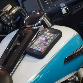 Magnetic Motocicleta Mobil Sac Impermeabil Motocicleta Rezervor Negru Pentru Telefon
