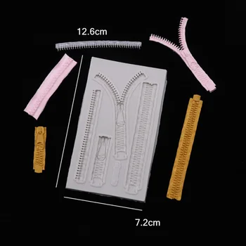 Manual DIY Meșteșug a Face Artificiale Sac de Îmbrăcăminte Decor Fermoar Lut Matrite de Silicon Consumabile