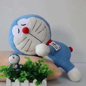 Mare Mare Kawaii Umplute Doraemon Figura De Pluș Jucarii Moale Petrecere Pisica Animal De Pluș Robot De Copil Ziua De Nastere Copii Papusa Cadou De Animale